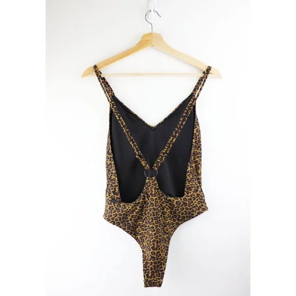 NWT Kendall + Kylie Printed One-Piece Swimsuit XL - Picture 5 of 8